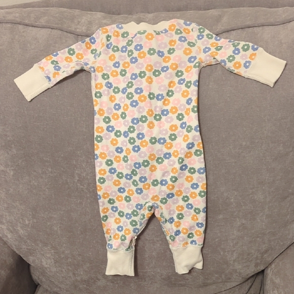 Hanna Andersson Multicolor Floral Kids Footie - Picture 5 of 5
